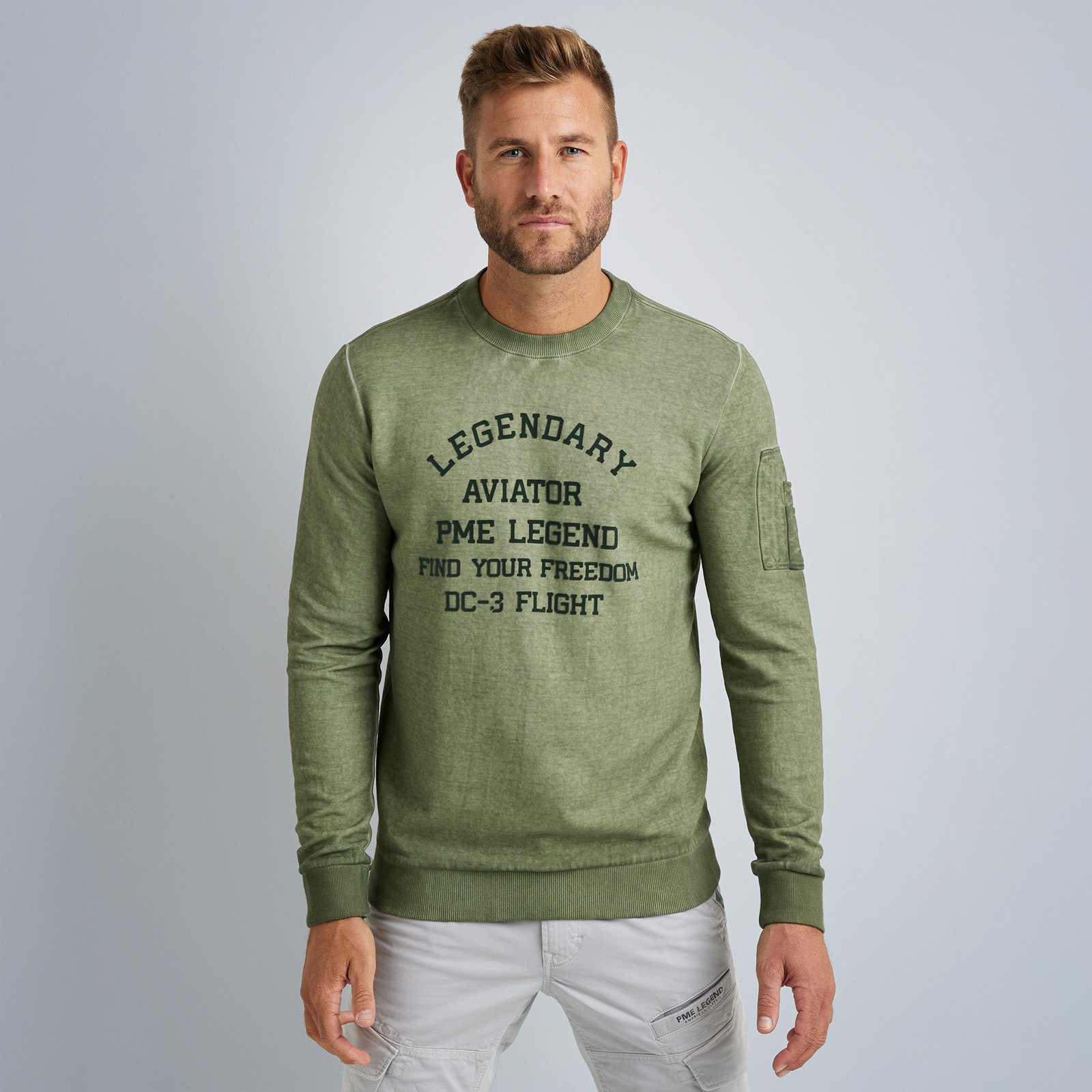 PME LEGEND | Cold Dye Cotton Sweater | Free shipping