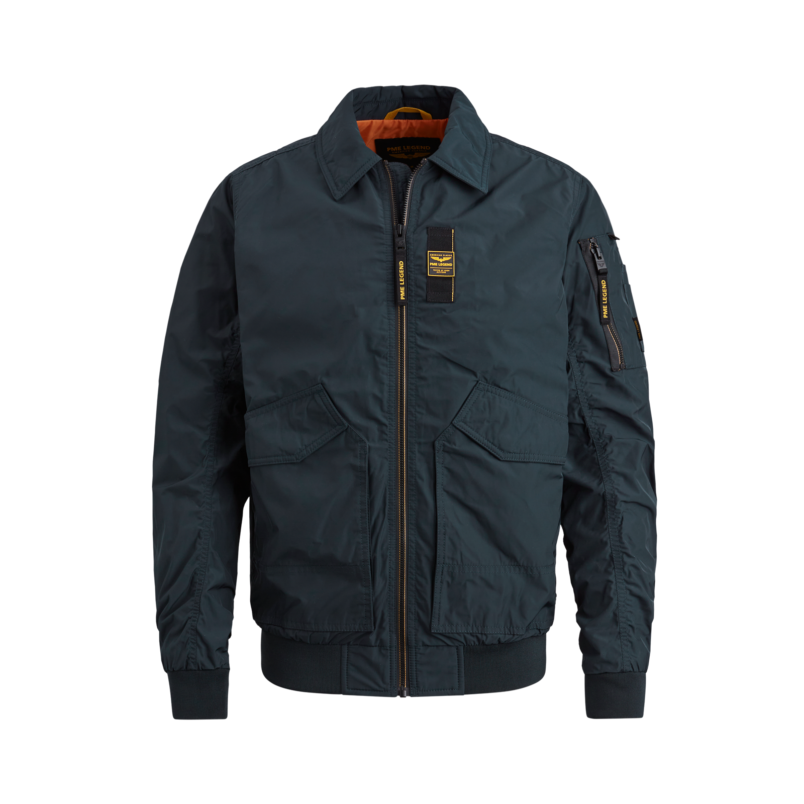 PME Legend American Classic - The PME Legend Glazer is a crossover between  an authentic MA-1 Navy flight jacket and a cargo flight-inspired jacket.  It's a versatile item perfect for summer. Authentic