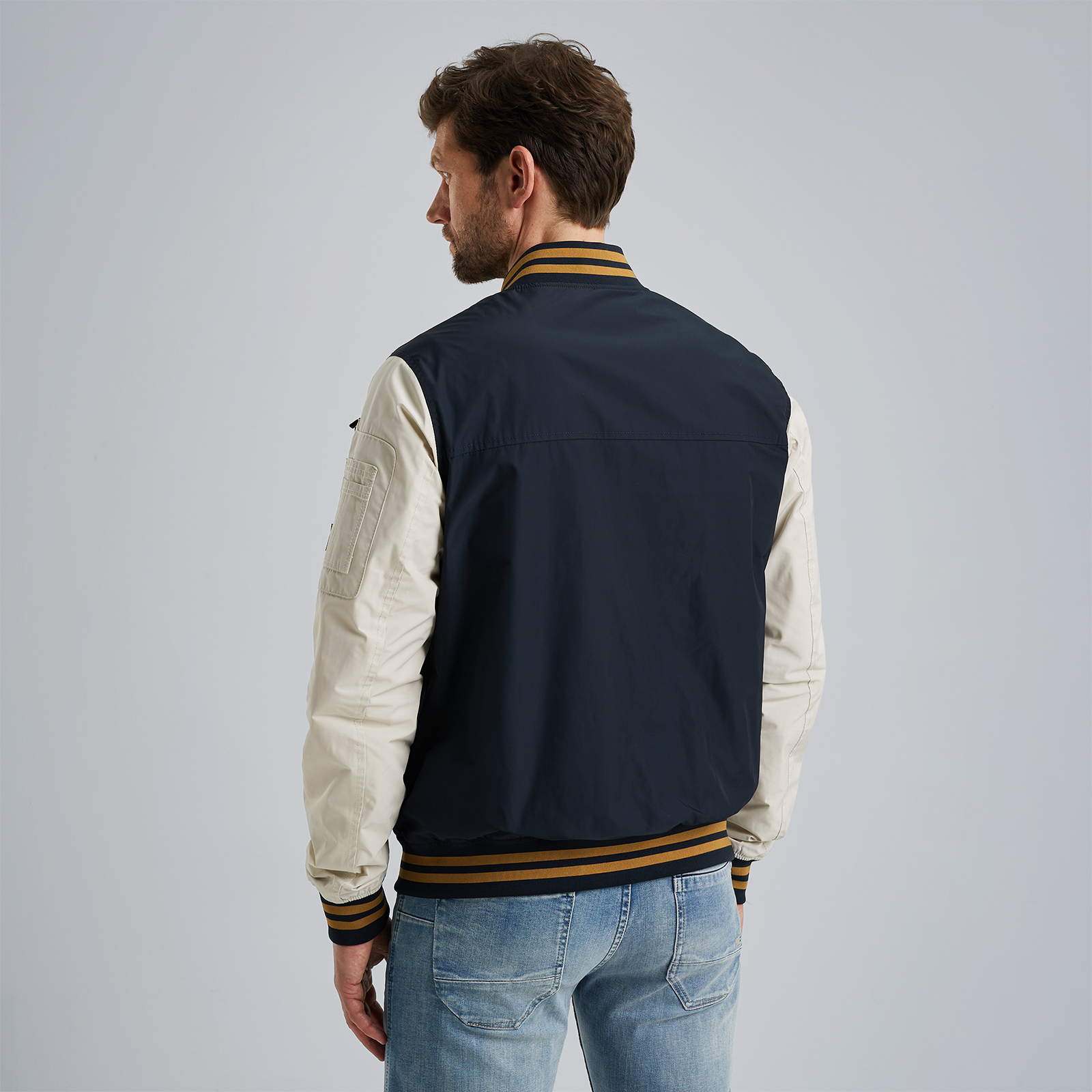 PME LEGEND | Reliant varsity jacket | Free shipping and returns